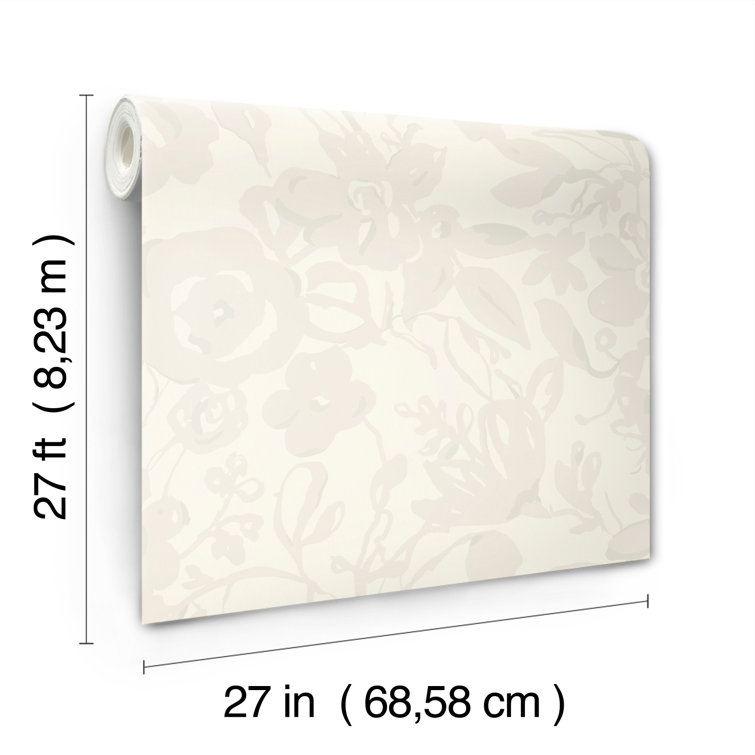York Wallcoverings Floral Wallpaper Roll Perigold